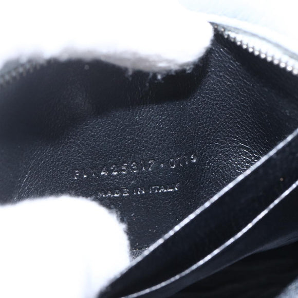 SAINT LAURENT Blogger Umhängetasche Leder Hellblau Silber Original 161598