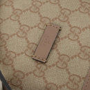 GUCCI GG Supreme Tote Bag PVC 2way Beige Gold 353440 Auth 161600-19