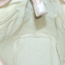 GUCCI GG Supreme Tote Bag PVC 2way Beige Gold 353440 Auth 161600-22