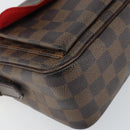 LOUIS VUITTON Damier Ebene Ravello GM Schultertasche N60006 LV Auth 161605-15