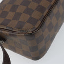 LOUIS VUITTON Damier Ebene Ravello GM Schultertasche N60006 LV Auth 161605-17