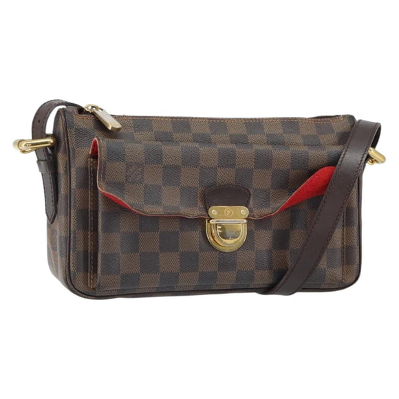 LOUIS VUITTON Damier Ebene Ravello GM Schultertasche N60006 LV Auth 161605