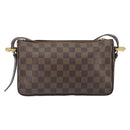 LOUIS VUITTON Damier Ebene Ravello GM Schultertasche N60006 LV Auth 161605-2