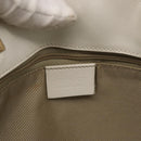 GUCCI GG Canvas Tote Bag Gold Light green 002 1098 1705 Auth 161613-15