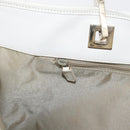 GUCCI GG Canvas Tote Bag Gold Light green 002 1098 1705 Auth 161613-19