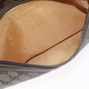 GUCCI GG Supreme Web Sherry Line Bag PVC Beige Gold 24 02 005 Auth 161616-25