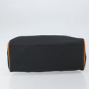 SAINT LAURENT Boston Bag PVC Black Gold Auth 161622-9