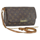 LOUIS VUITTON Monogram Favorit PM Shoulder Bag 2way M40717 LV Auth 161625-1