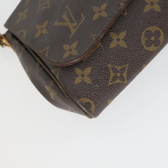LOUIS VUITTON Monogram Favorit PM Shoulder Bag 2way M40717 LV Auth 161625
