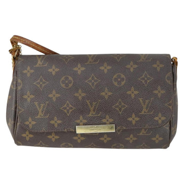 LOUIS VUITTON Monogram Favorit PM Shoulder Bag 2way M40717 LV Auth 161625 - 0