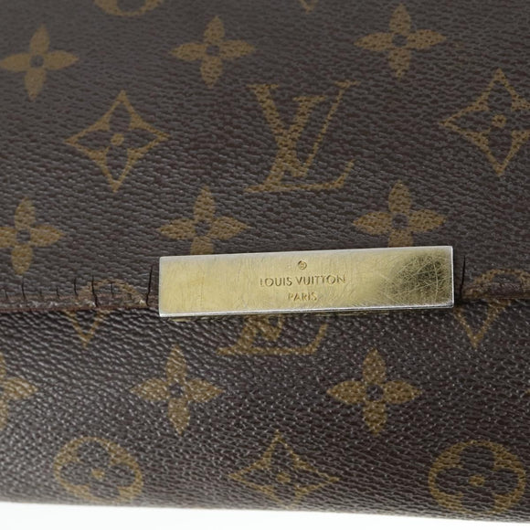 LOUIS VUITTON Monogram Favorit PM Shoulder Bag 2way M40717 LV Auth 161625