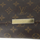 LOUIS VUITTON Monogram Favorit PM Shoulder Bag 2way M40717 LV Auth 161625-23