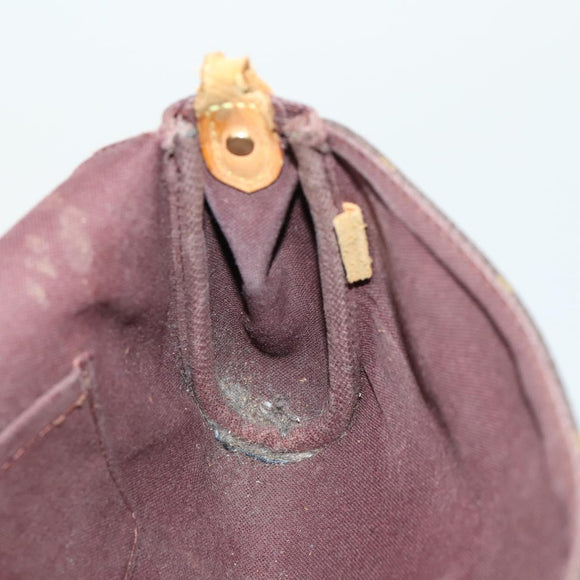 LOUIS VUITTON Monogram Favorit PM Shoulder Bag 2way M40717 LV Auth 161625