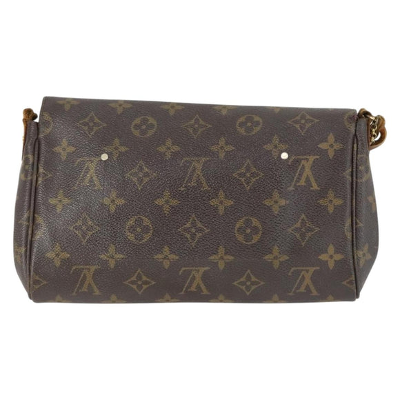 LOUIS VUITTON Monogram Favorit PM Shoulder Bag 2way M40717 LV Auth 161625