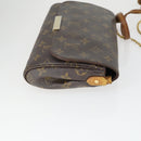 LOUIS VUITTON Monogram Favorit PM Shoulder Bag 2way M40717 LV Auth 161625-3