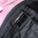 PRADA Shoulder Bag knitted Fabrics Pink Silver Auth 161630-18