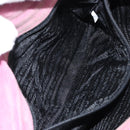 PRADA Shoulder Bag knitted Fabrics Pink Silver Auth 161630-23