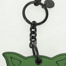 BOTTEGA VENETA INTRECCIATO Key Holder Leather Brown Auth 161632V-6