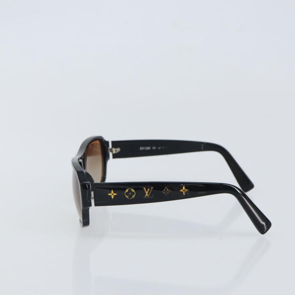 LOUIS VUITTON Sunglasses plastic Black Z0132E LV Auth 161633