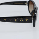 LOUIS VUITTON Sunglasses plastic Black Z0132E LV Auth 161633-7