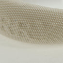 BURBERRY Hair Band Canvas White Auth 161636V-13
