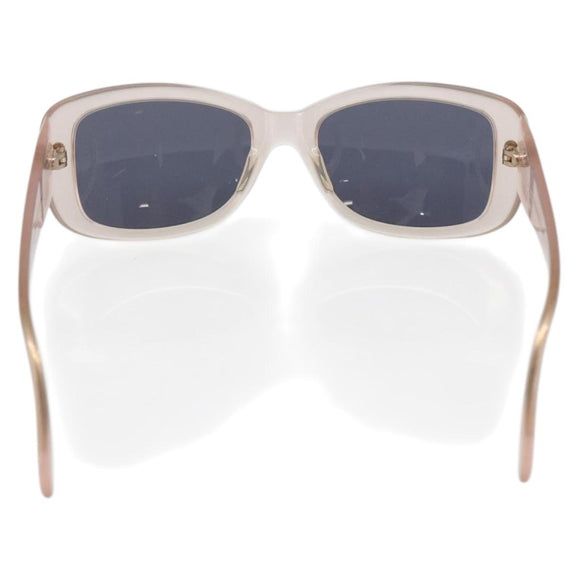 CHANEL COCO Mark Sunglasses plastic Pink CC Auth 161637