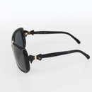 CHANEL Ribbon COCO Mark Sunglasses plastic Black 5171-A CC Auth 161639-5