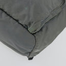 PRADA Backpack Nylon Gray Silver Auth 161647-14