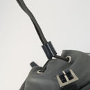 PRADA Backpack Nylon Gray Silver Auth 161647-19