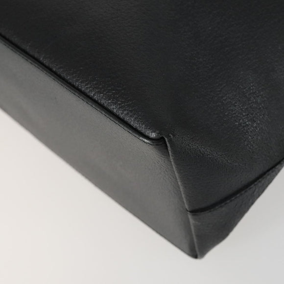 GUCCI Bamboo Schultertasche Leder Schwarz Gold Original 161651