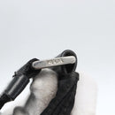 PRADA Shoulder Bag Nylon Black Silver Auth 161658-10