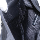 PRADA Shoulder Bag Nylon Black Silver Auth 161658-22