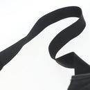 PRADA Shoulder Bag Nylon Black Silver Auth 161658-14