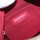CHANEL Chain Gabriel de Chanel Shoulder Bag Calf Skin White Gold CC Auth 161659-10