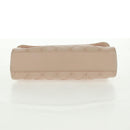 CHANEL Chain Matelasse 2.55 Shoulder Bag Lamb Skin Pink Silver CC Auth 161670V-5