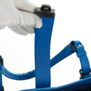 BOTTEGA VENETA INTRECCIATO Rome Hand Bag Leather Blue 171265 Auth 161672V-16