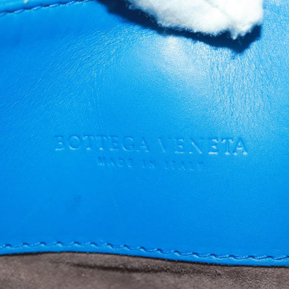 BOTTEGA VENETA INTRECCIATO Rome Hand Bag Leather Blue 171265 Auth 161672V