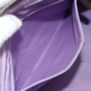 BVLGARI Tote Bag Canvas Ivory Silver Auth 161674-22