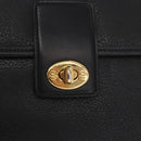 GUCCI Hand Bag Leather Gold Black Auth 161675-17