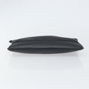 BALENCIAGA Clutch Bag Canvas Silver Black 373834 Auth 161677-7