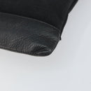 BALENCIAGA Clutch Bag Canvas Silver Black 373834 Auth 161677-8