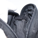 PRADA Pouch Nylon Black Silver Auth 161683-18