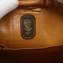 GUCCI GG Supreme Web Sherry Line Shoulder Bag PVC Beige Auth 161685-12