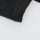 PRADA Shoulder Bag Nylon Black Silver Auth 161687-9