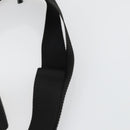 PRADA Shoulder Bag Nylon Black Silver Auth 161687-8