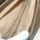 GUCCI GG Supreme Web Sherry Line Umhängetasche PVC Beige 14 02 013 Auth 161689-9