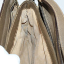 GUCCI GG Supreme Web Sherry Line Umhängetasche PVC Beige 14 02 013 Auth 161689-21