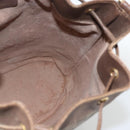 GUCCI GG Supreme Web Sherry Line Bag PVC Beige Gold 41 02 085 Auth 161691-17