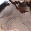 GUCCI GG Supreme Web Sherry Line Bag PVC Beige Gold 41 02 085 Auth 161691-18