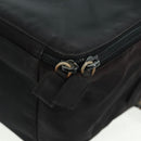 PRADA Hand Bag Nylon Black Silver Auth 161692-17